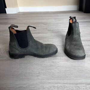 Blundstone Boots - #1910 Women's Originals Suede Boots - Steel Grey